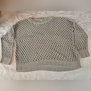 Club Monaco Gray Crew Neck Sweater